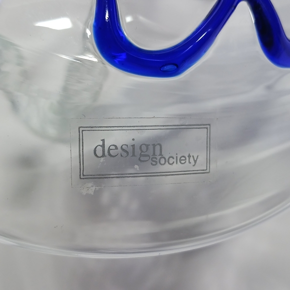 Art Glass Umbrella 6.5" Inches By Design Society - Picture 4 of 7